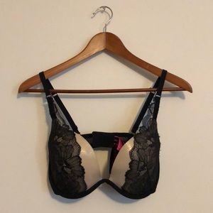 La SENZA Black/Silver Bra 34DD